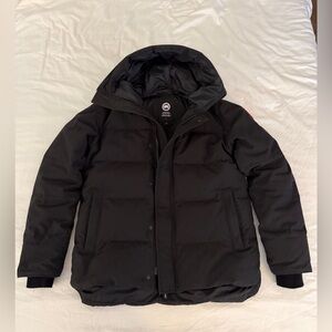 Canada Goose Men's Macmillan Black Jacket Size Large